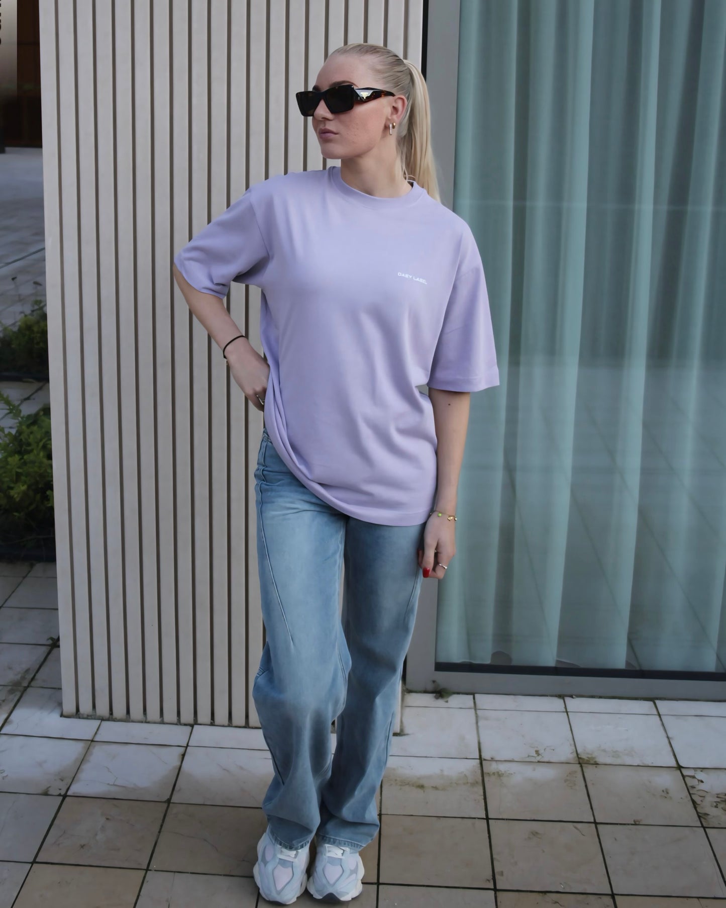 Straight Leg Jeans Blue