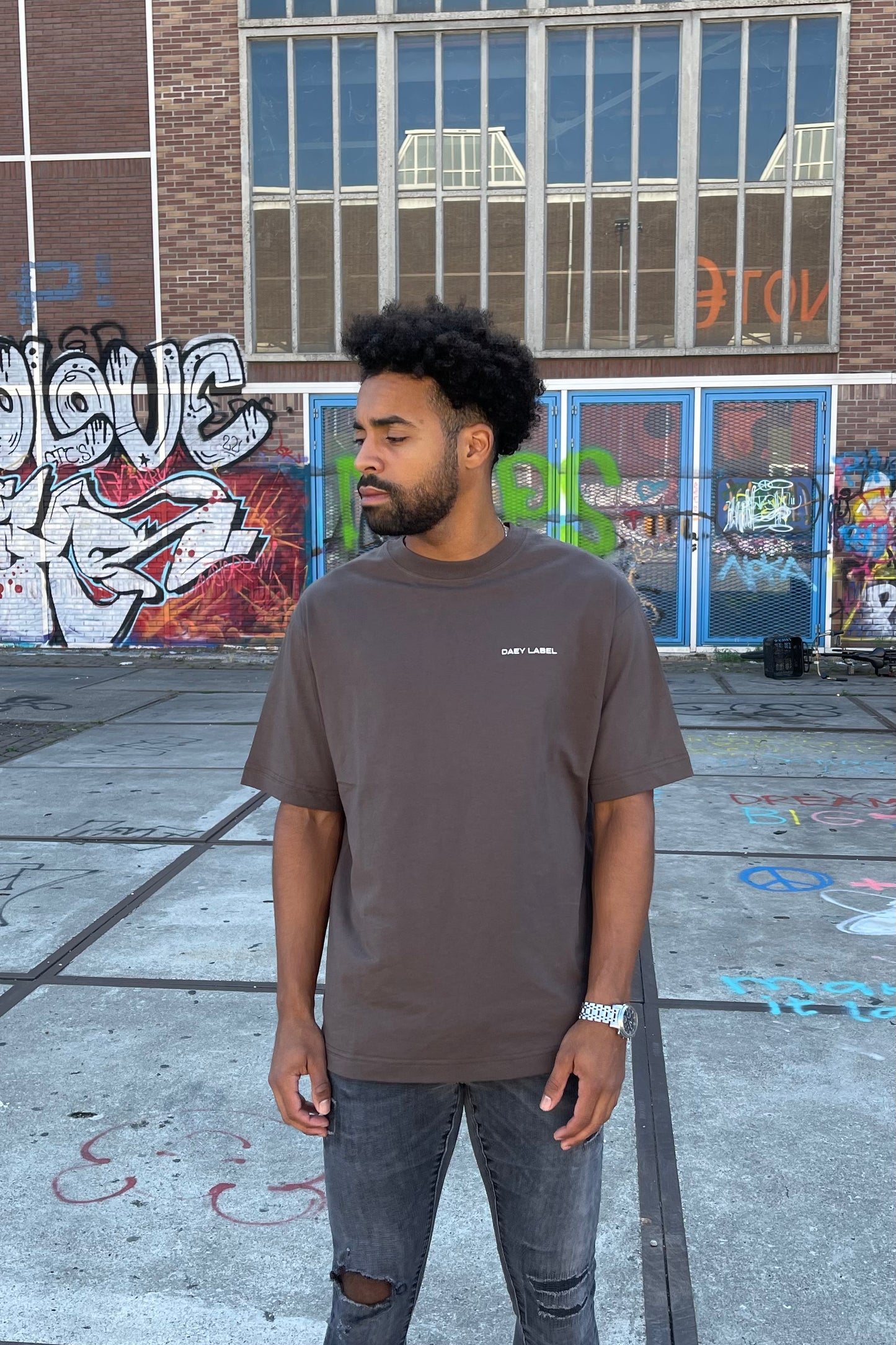 Oversized T-Shirt Chocolate