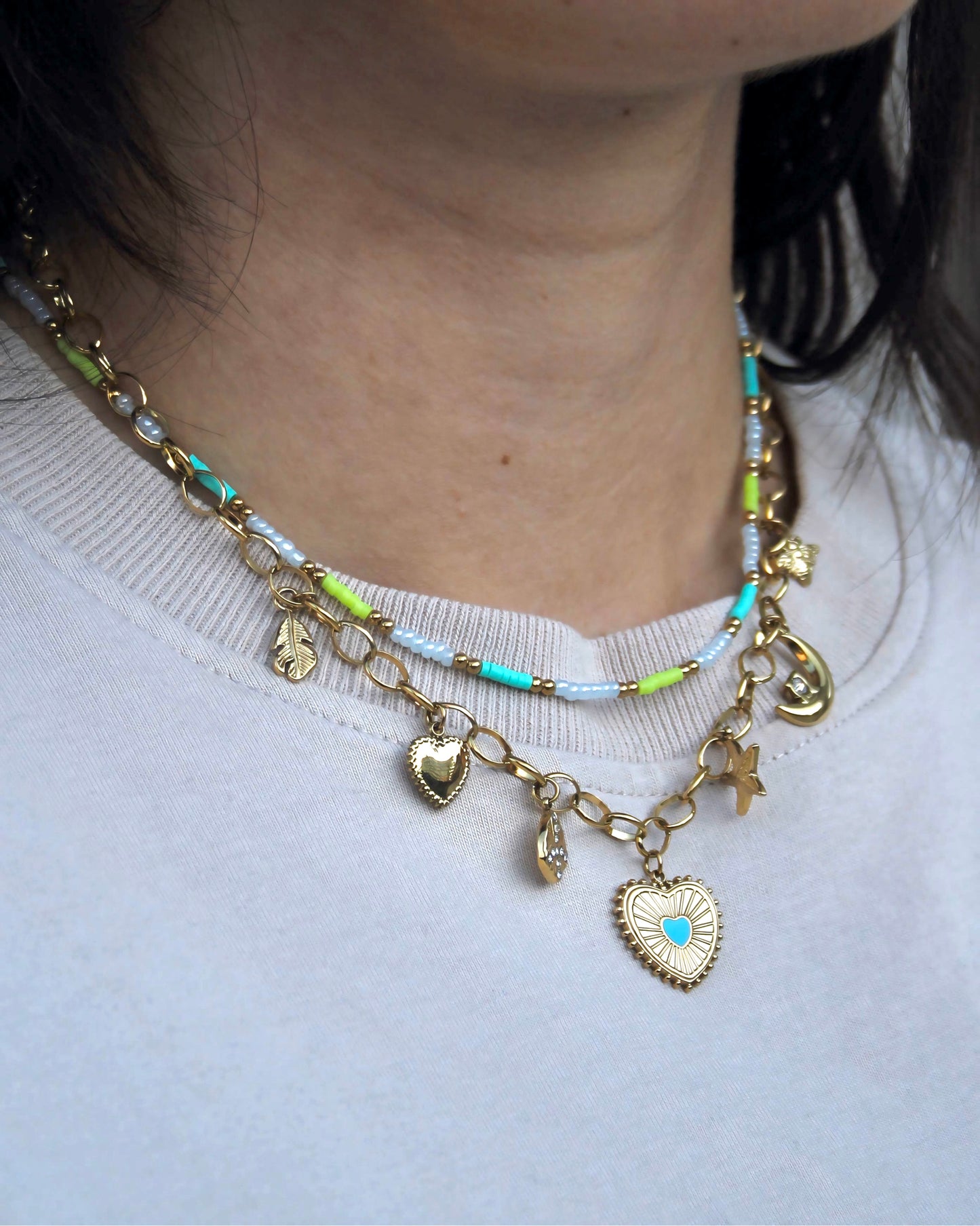 Charm Layered Necklace