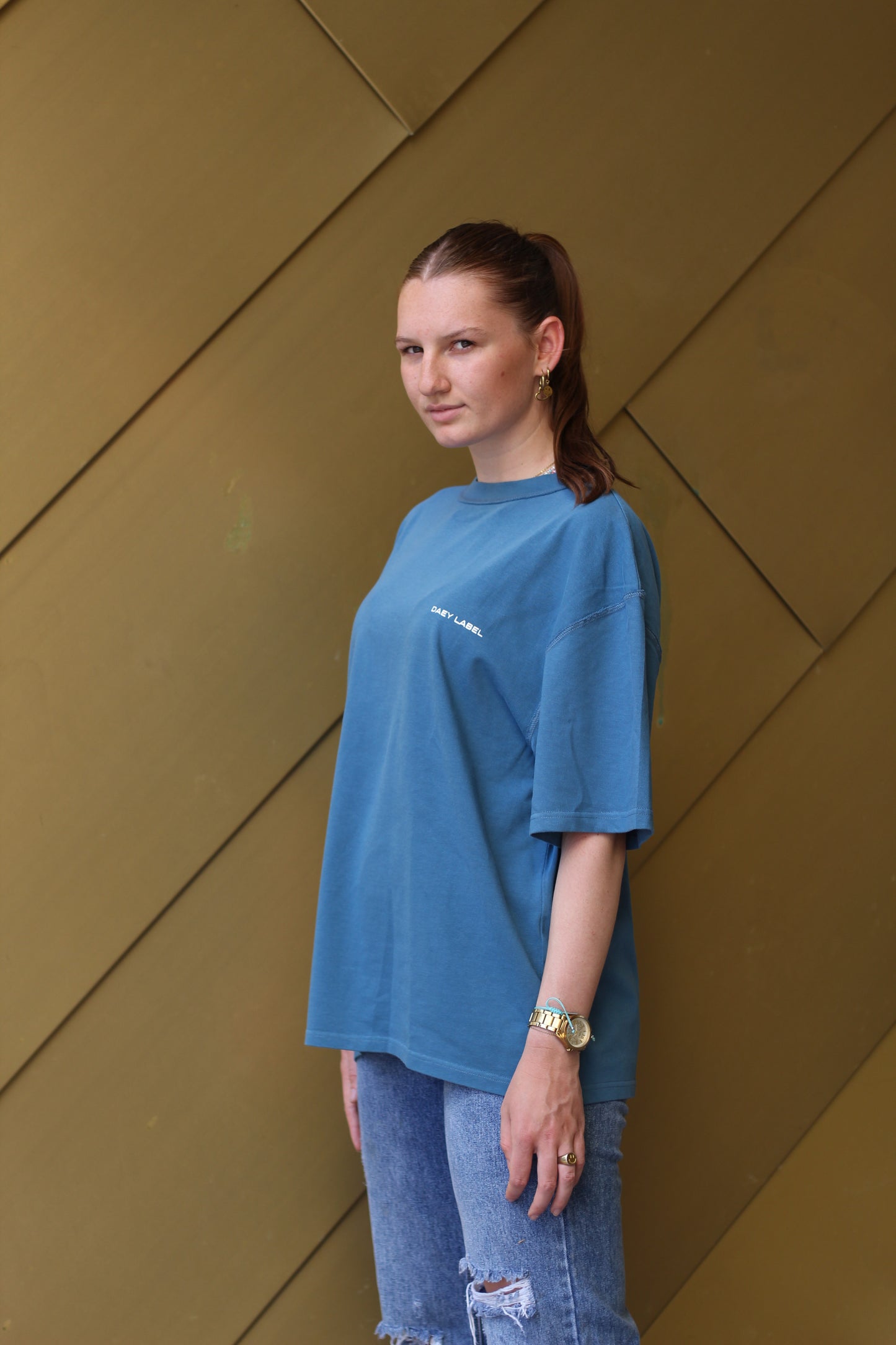 Oversized T-Shirt Blue