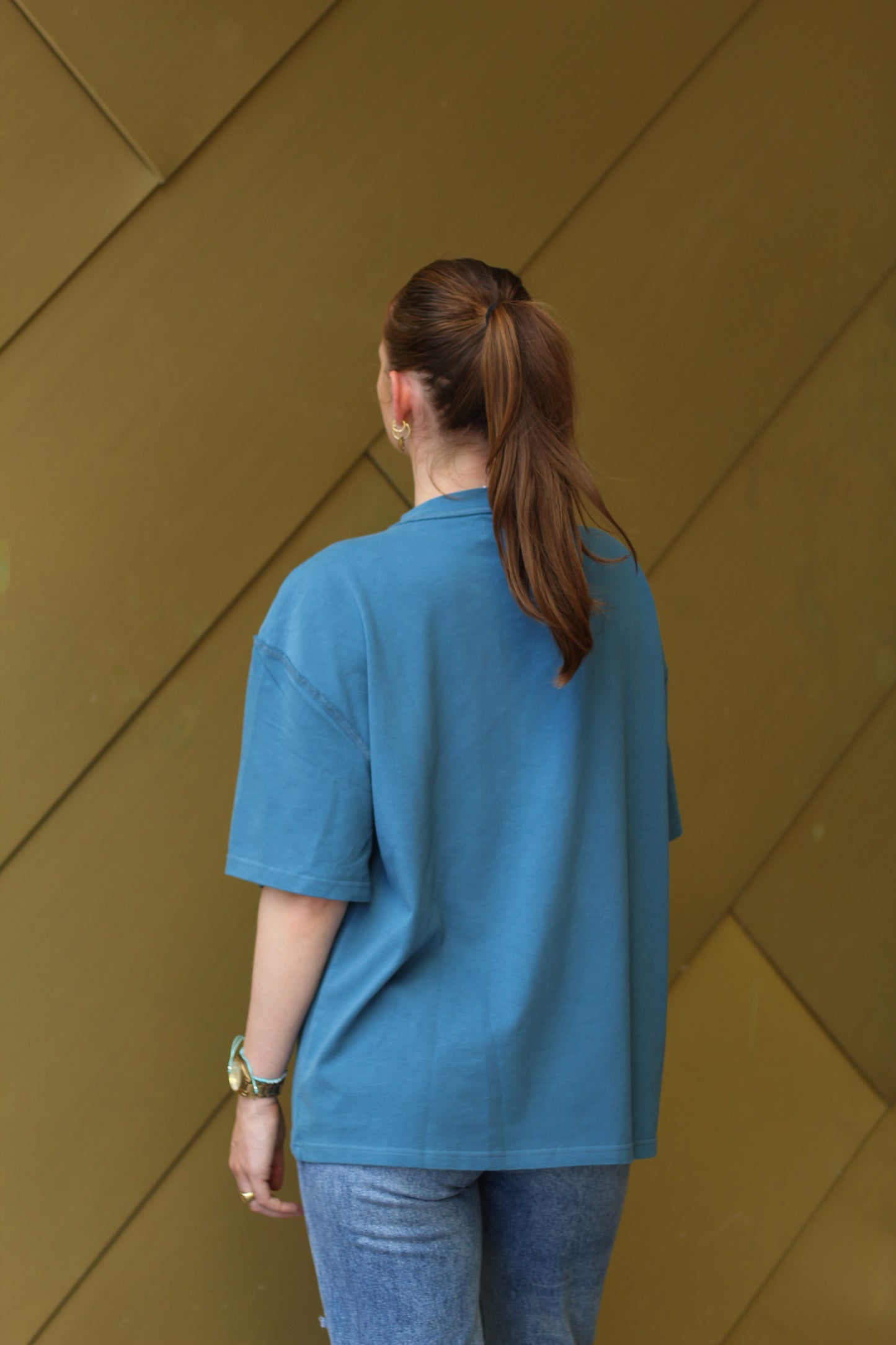 Oversized T-Shirt Blue